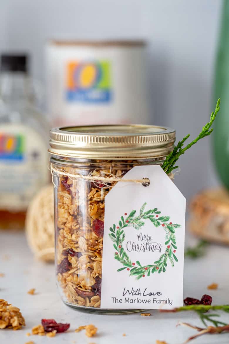 Store homemade granola in an air tight containers for up to 2 weeks.