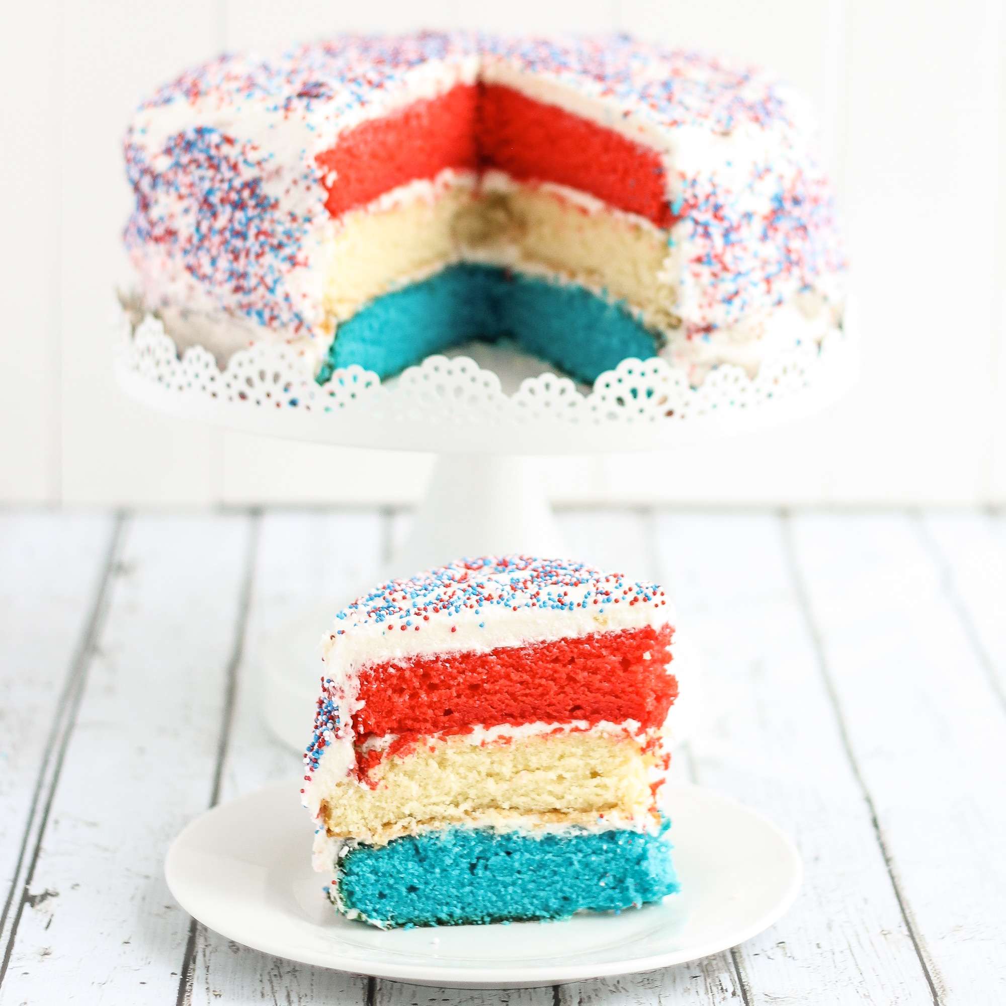 Patriotic Layer Cake 