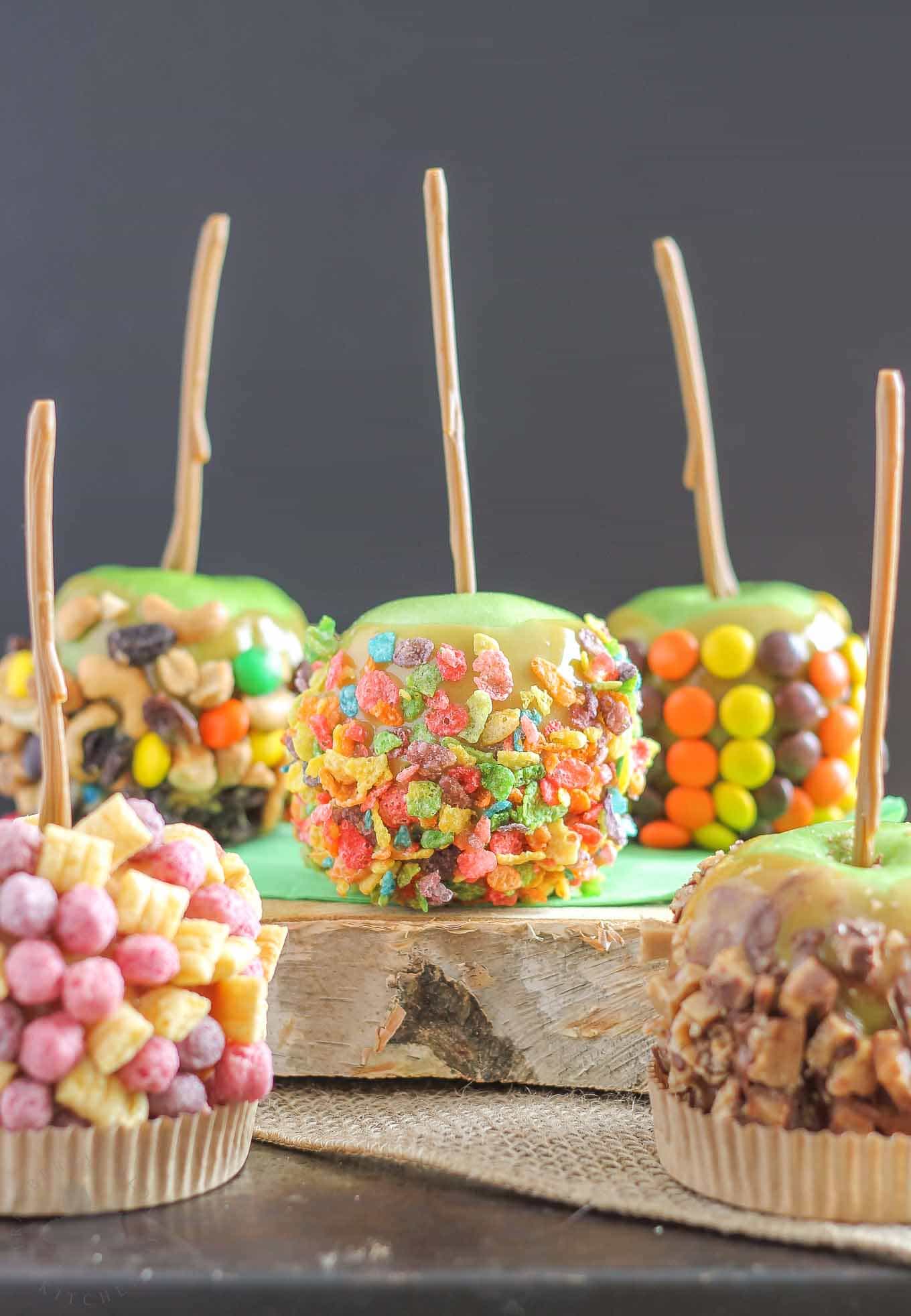 Caramel Apples - Strawberry Blondie Kitchen