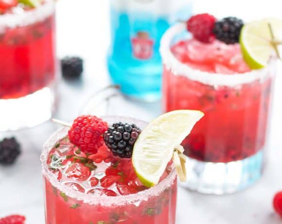 Triple Berry Mojitini