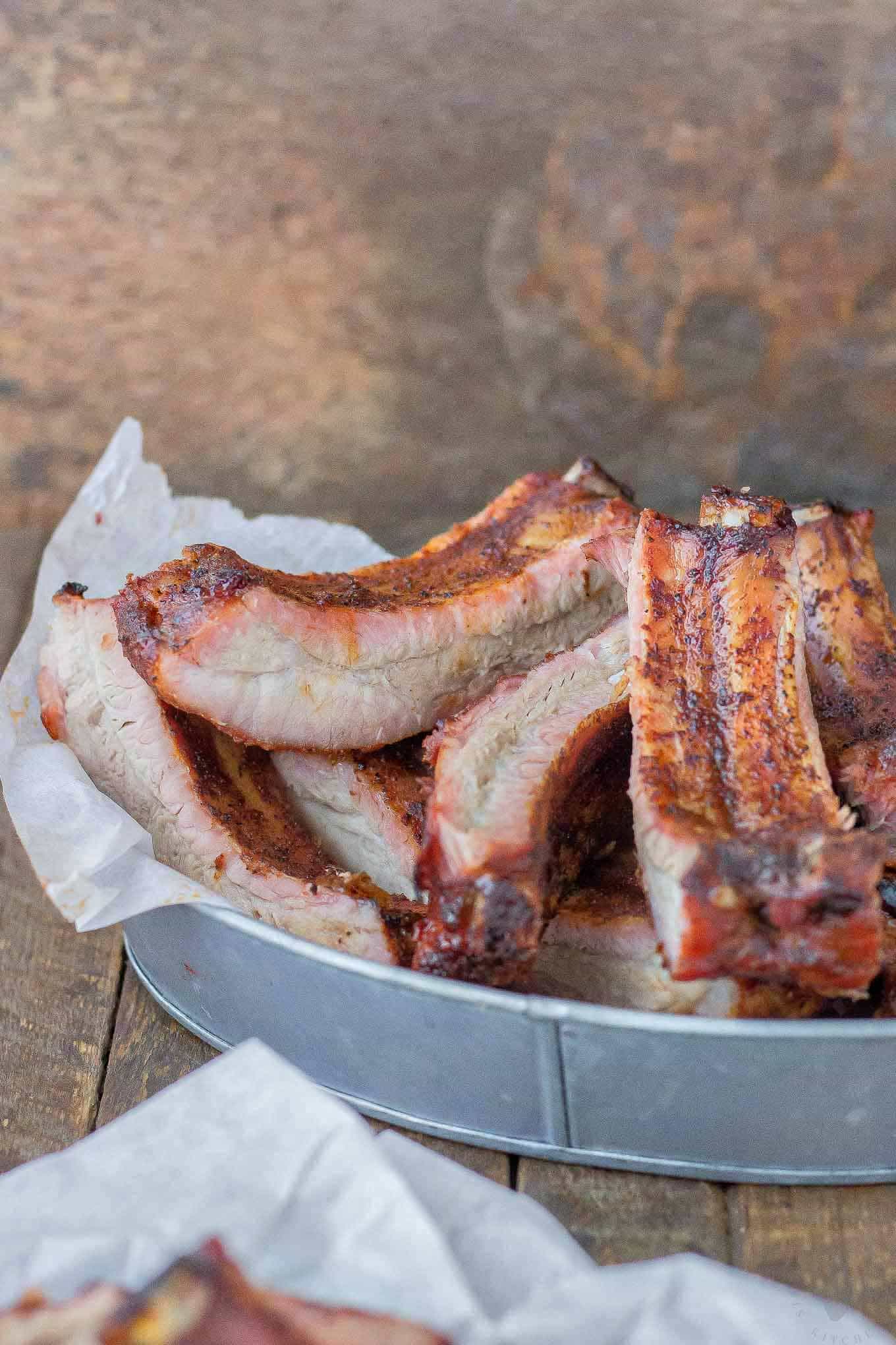 Dry Rubbed Pork Ribs