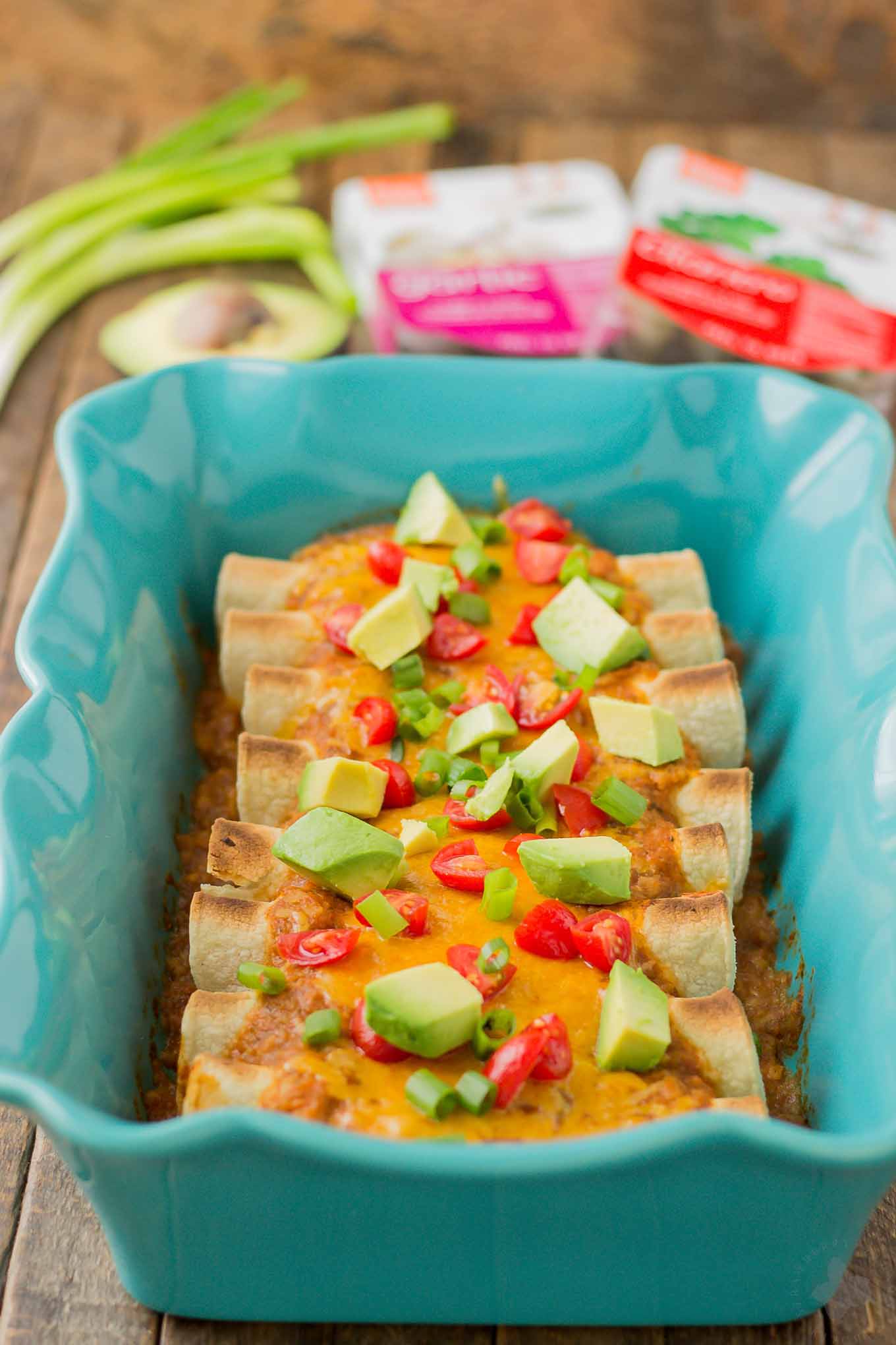 Chipotle Chicken Enchiladas