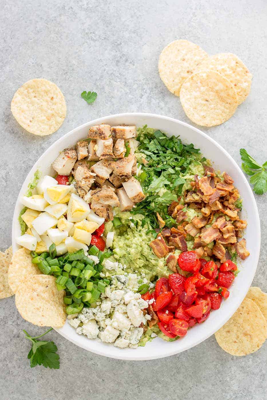 California Cobb Guacamole Strawberry Blondie Kitchen