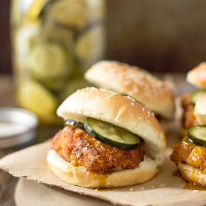 Fried Chicken Sliders