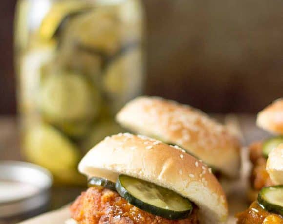 Fried Chicken Sliders