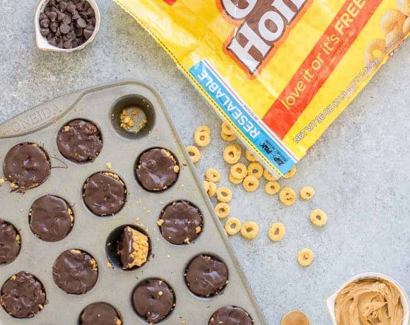 No bake Crispy Peanut Butter Honey Cups