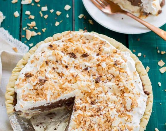 Chocolate Coconut Cream Pie