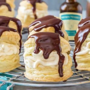 Espresso Cream Puffs