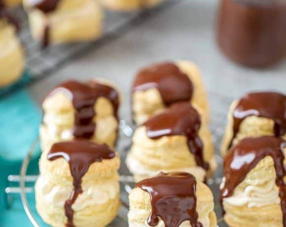 Espresso Cream Puffs