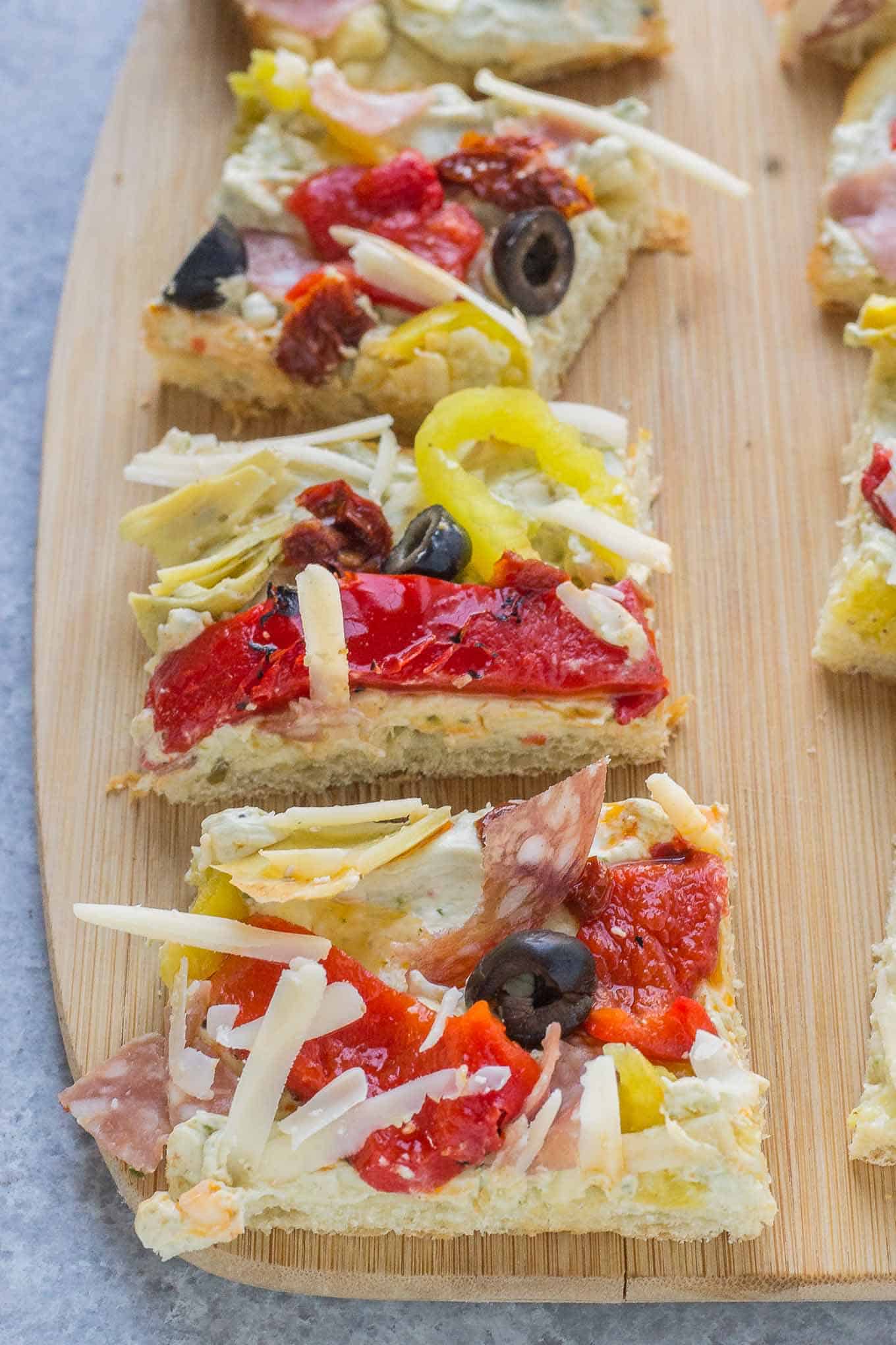 Antipasto Pizza Strawberry Blondie Kitchen