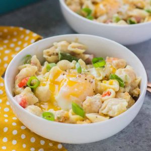 Breakfast Macaroni and Cheese