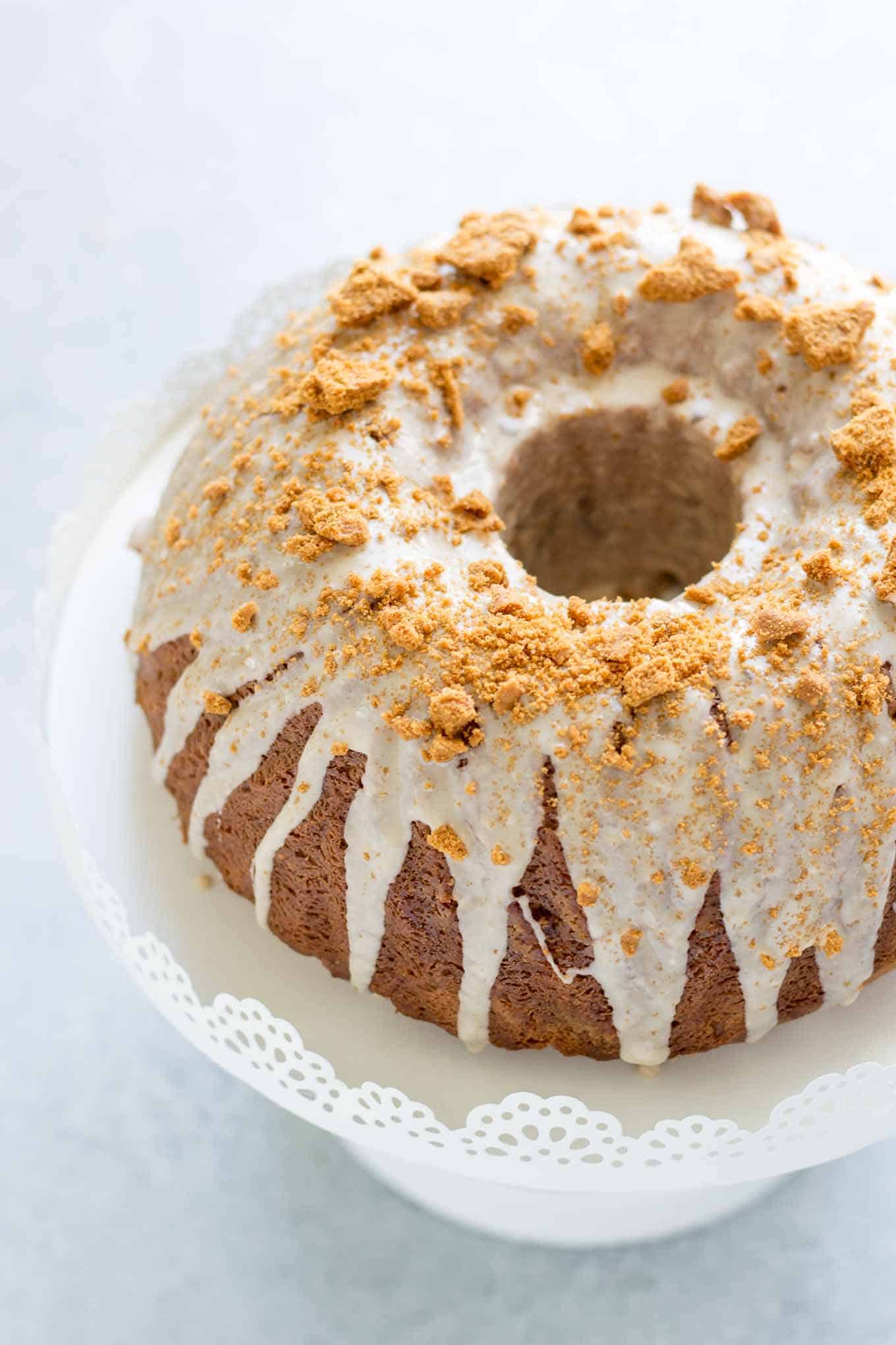 Cookie Butter Coffee Cake Strawberry Blondie Kitchen