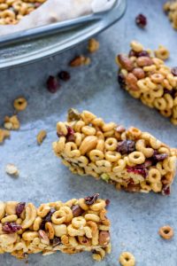 Fruit and Nut Cheerios Bars