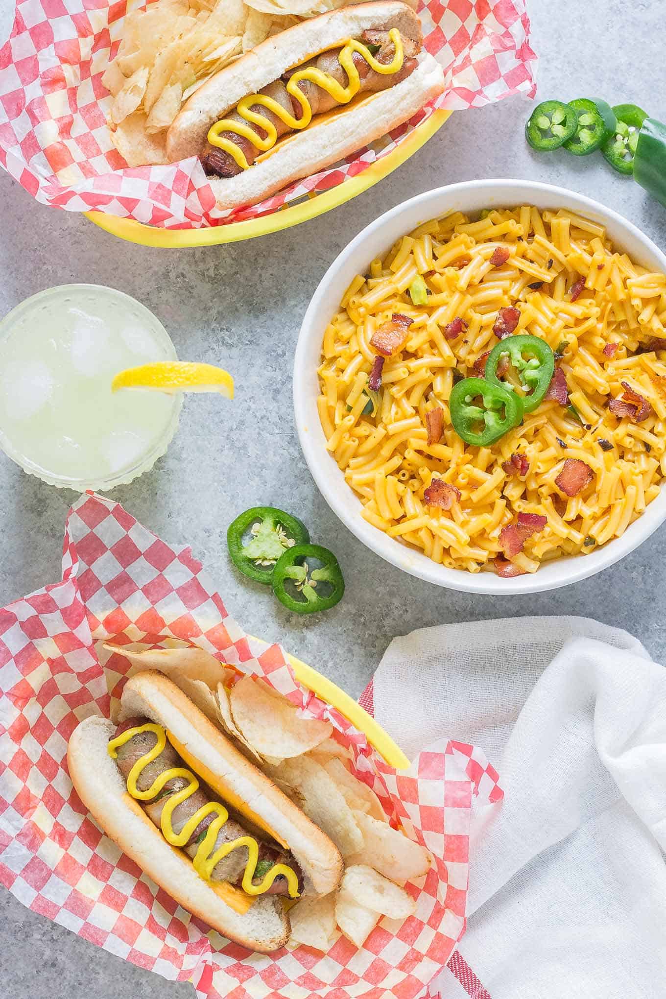 Jalapeño Bacon Grilled Cheese Hot Dogs Strawberry Blondie Kitchen