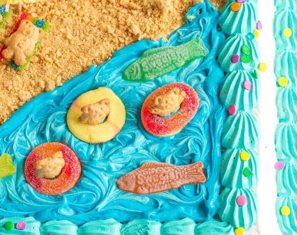 Easy Summer Beach Cake