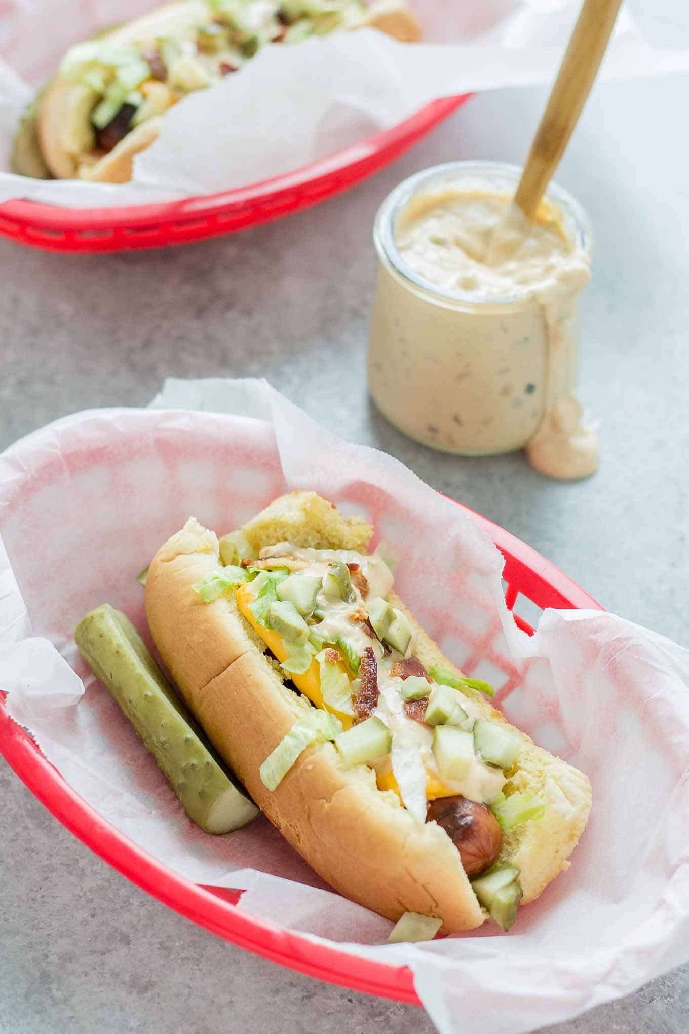 Mac Daddy Hot Dogs Strawberry Blondie Kitchen