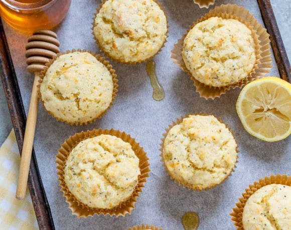 Citrus Poppyseed Muffins