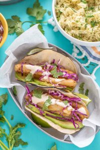 Spicy Baja Fish Tacos