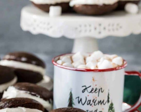 Hot Chocolate Whoopie Pies