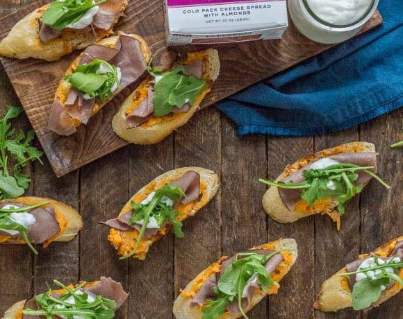 Roast Beef Crostini