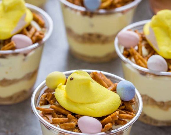 Birds Nest Easter Dirt Cups