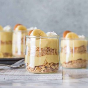 Classic Banana Pudding Parfaits