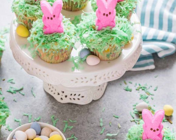 Marshmallow Bunny Cupcakes