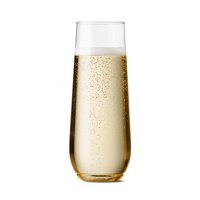 9oz Flute - recyclable champagne plastic cup