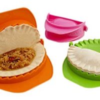 3-Piece Dough Press Set - Dumpling Calzone Ravioli Empanada Turnover Pierogi