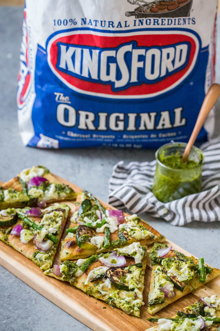 Grilled Vegetable Flatbreads with Ricotta and Salsa Verde Strawberry
