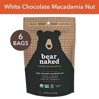 Bear Naked Premium White Chocolate Macadamia Nut Granola, Certified Organic, 6 Count