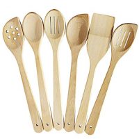 6 Wooden Spoons