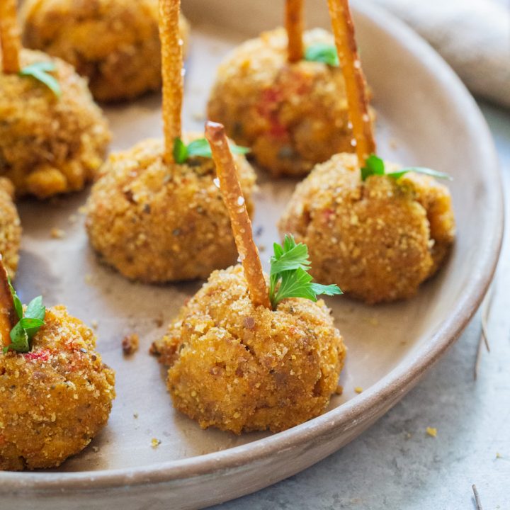 Pumpkin Sausage Cheese Balls