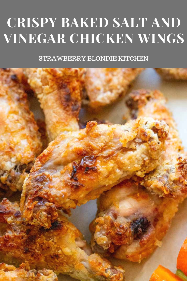 Crispy Baked Salt and Vinegar Chicken Wings Strawberry Blondie Kitchen