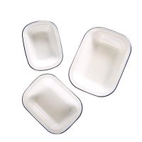 Enamelware Roasting Pan 3 Pack 