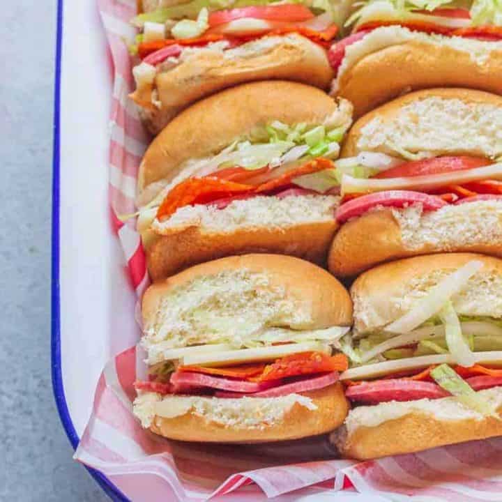 Italian Sandwich Sliders