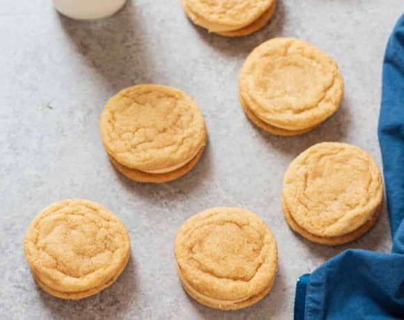 Snickerdoodle Sandwich Cookies