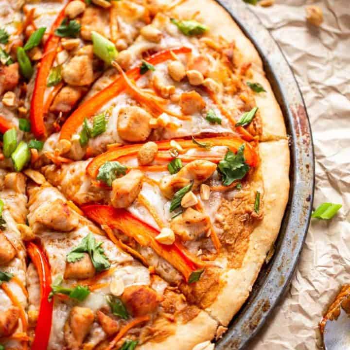 Thai Chicken Pizza