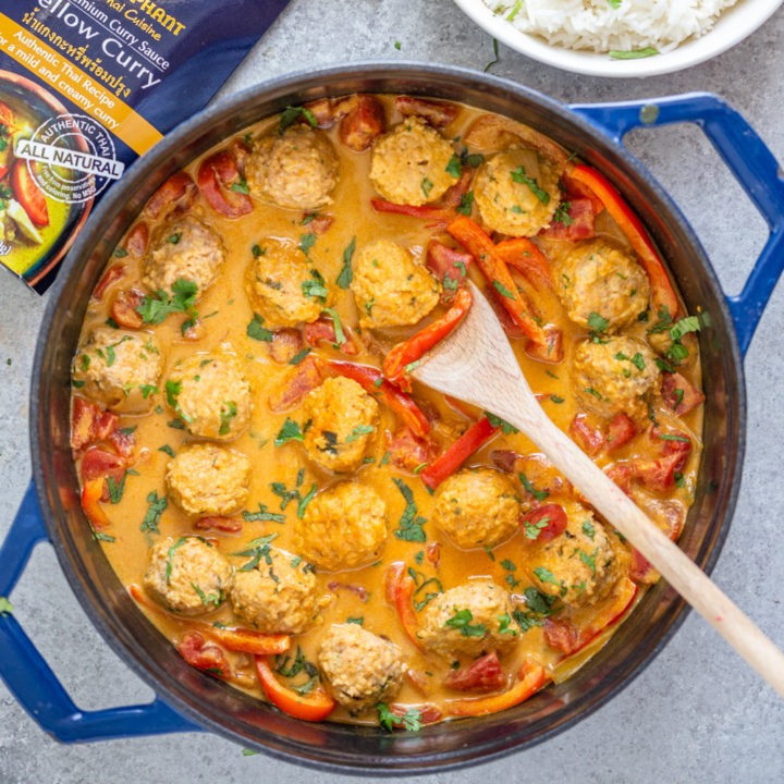 Chicken Tikka Masala Meatballs