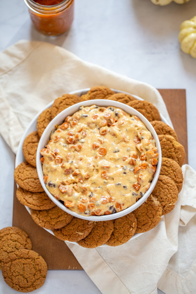 Pumpkin Spice Cheesecake Dip