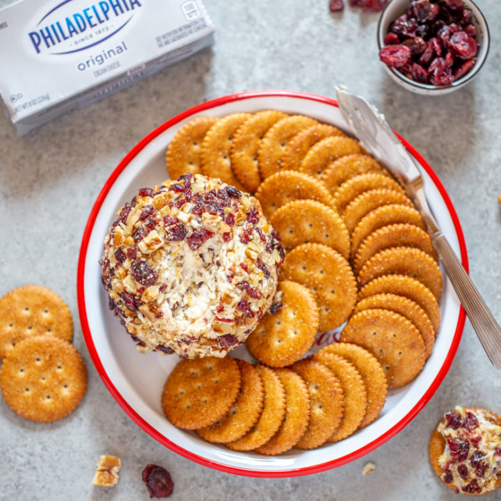 Cranberry Orange Pecan Cheeseball