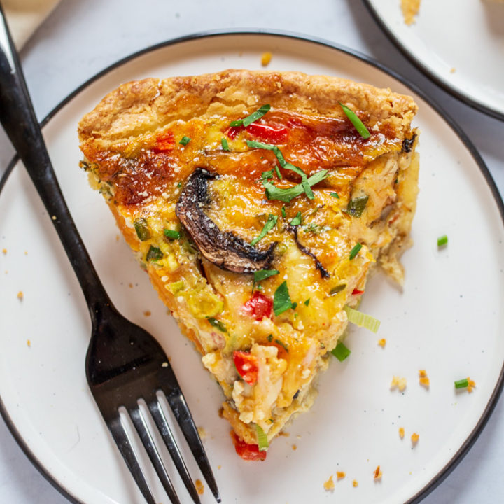 Easy Vegetable Quiche