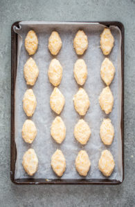 Place onto a parchment lined baking sheet