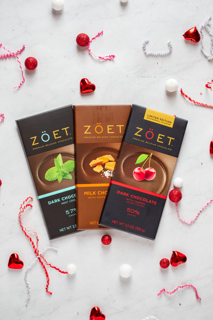Zoet Chocloate in a variety of flavors available at Hy-Vee