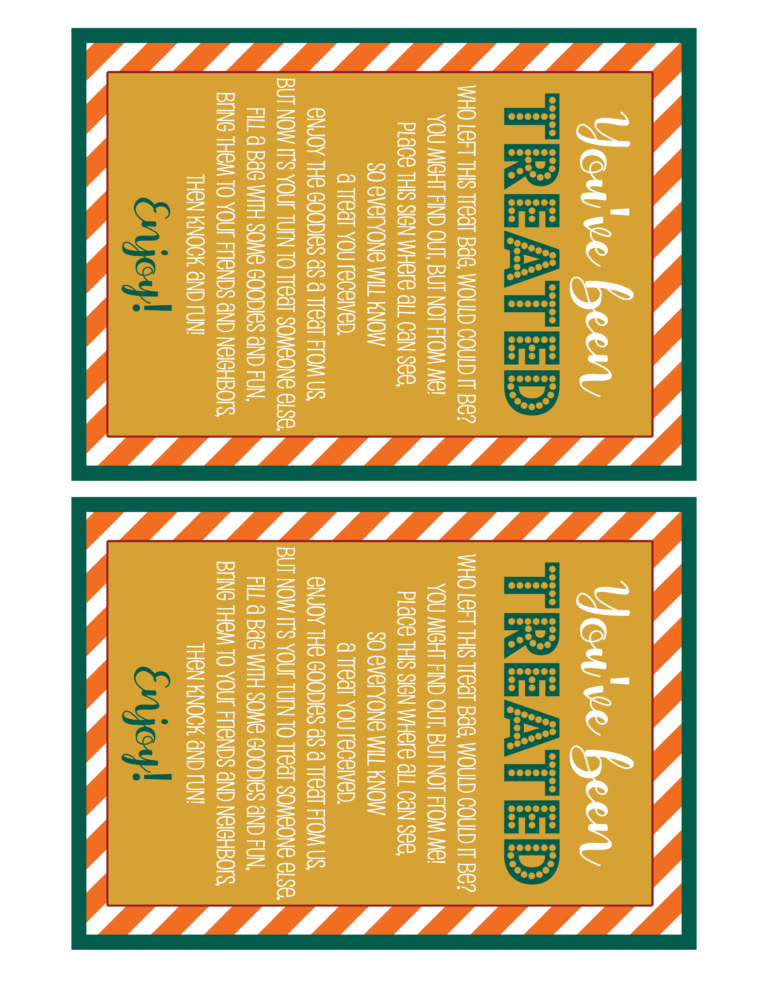 You've been Treated Free Printable Instructions and Tags - Strawberry ...